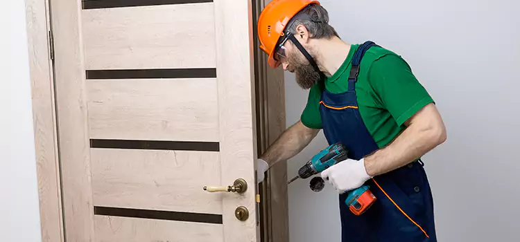 Replace Internal Door Handle with Lock Mineral Wells
